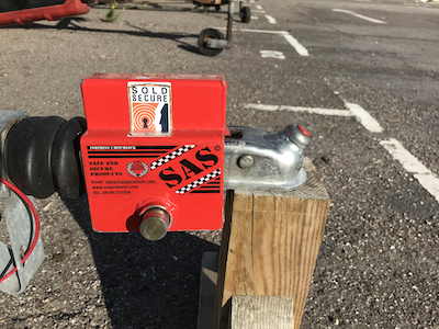 Trailer hitch lock