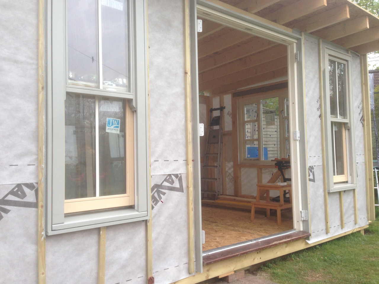 Windows and patio door frame